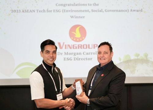 Vingroup remporte le prix des technologies durables de l’ASEAN