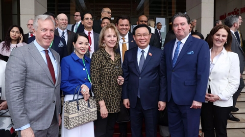 Le président de l AN reçoit une délégation du Conseil d affaires États-Unis-ASEAN
