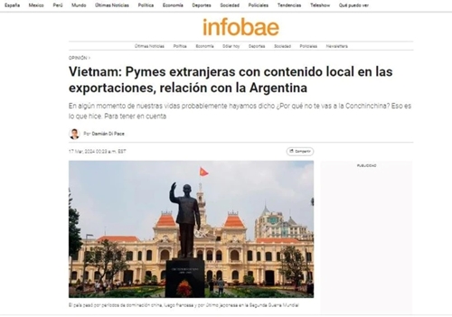 La presse argentine apprécie hautement la contribution des PME à l économie vietnamienne