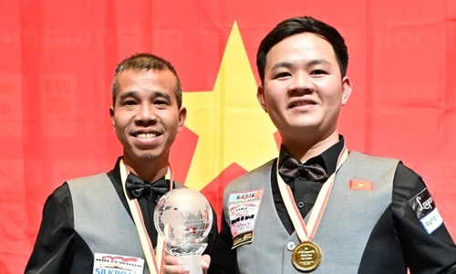 Le Vietnam remporte pour la première fois le championnat du monde de billard par équipes