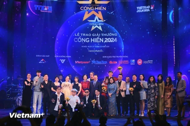 Les 18es Prix « Cống hiến » attribués à leurs lauréats