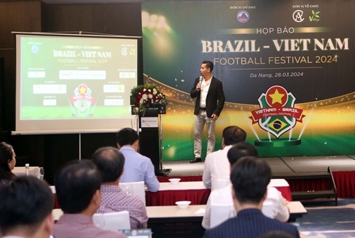 Bientôt le Festival de football Brésil - Vietnam 2024 à Dà Nang