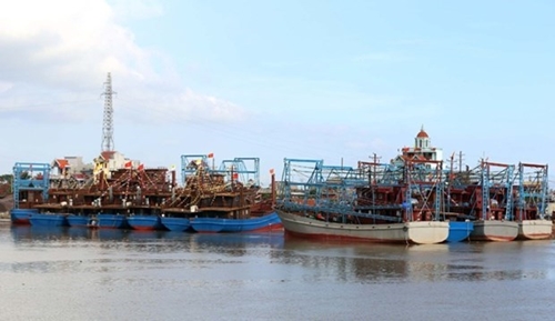 Lutte contre la pêche INN  Nam Dinh contrôle strictement les bateaux de pêche aux ports