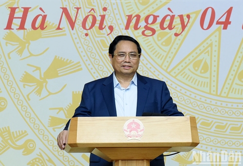 Le Premier ministre Pham Minh Chinh préside une réunion sur l éducation préscolaire