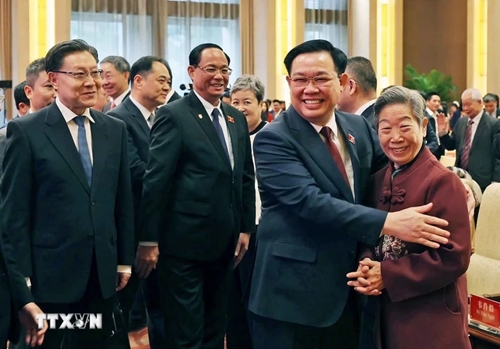 Le président de l’ANV Vuong Dinh Huê souligne l’amitié traditionnelle Vietnam-Chine