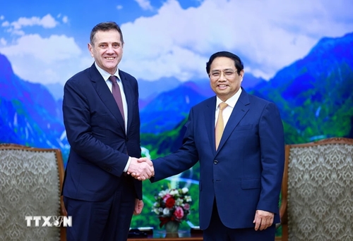 Le Premier ministre Pham Minh Chinh reçoit le nouvel ambassadeur de Bulgarie