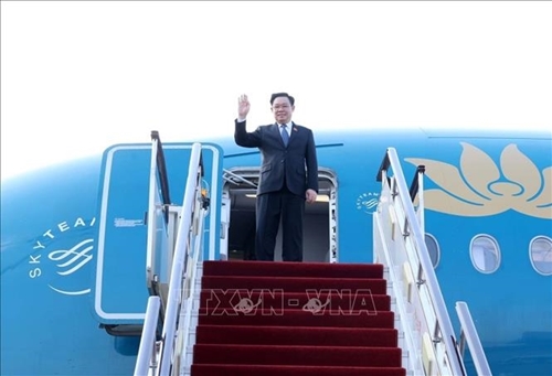 Le président de l’AN Vuong Dinh Huê termine sa visite officielle en Chine