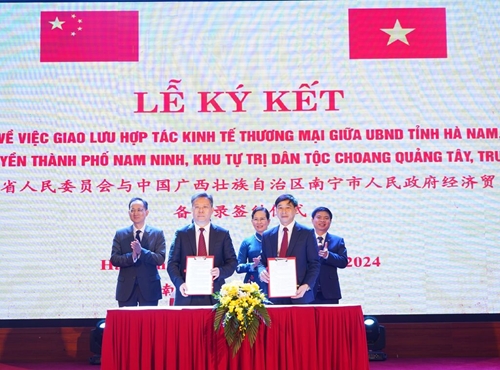 Vietnam - Chine coopération renforcée entre Hà Nam et Nanning