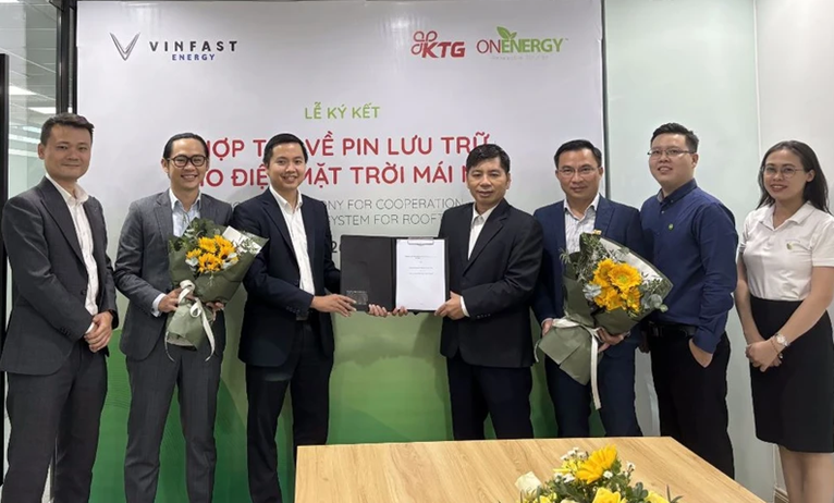 VinFast et ON Energy signent un accord de coopération