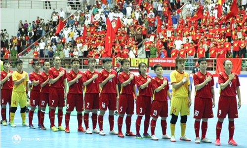 L équipe féminine vietnamienne de futsal occupe la 13e place au classement mondial