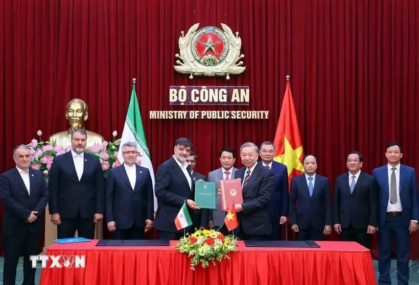 Le Vietnam et l Iran promeuvent leur coopération dans l application de la loi