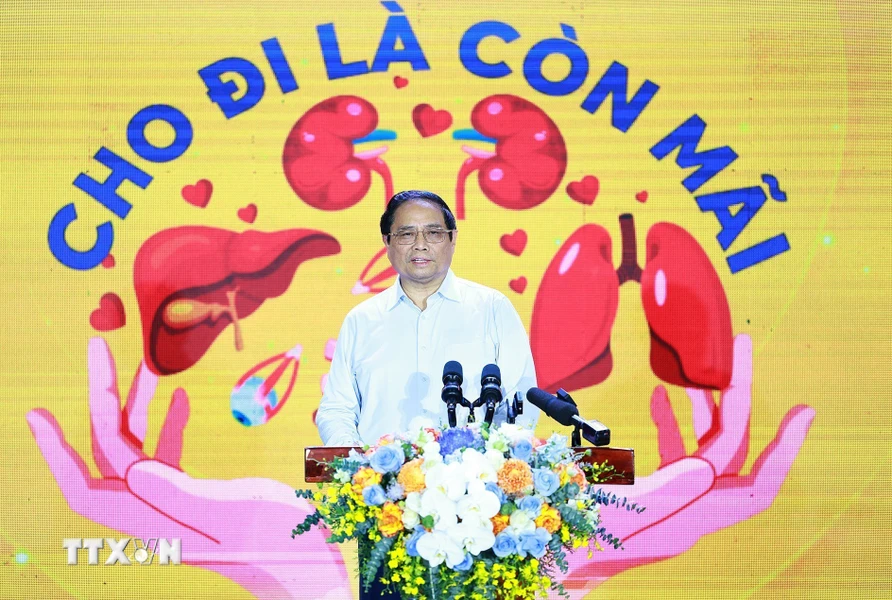 Le Premier ministre appelle tout adulte vietnamien à s’inscrire comme donneur d’organes