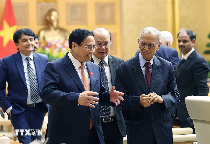 Le Premier ministre exhorte les grandes entreprises indiennes à investir au Vietnam