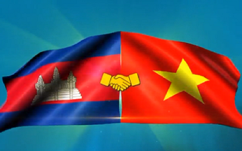 越柬两国领导人互致贺电庆祝两国建交55周年