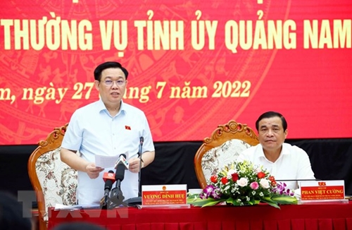 国会主席王廷惠：希望广南成为后疫情时代旅游复苏发展的典范