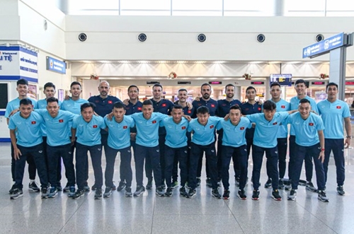 越南五人制足球队前往科威特参加亚洲五人制足球锦标赛