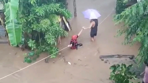 菲律宾多地强降雨造成至少25人死亡