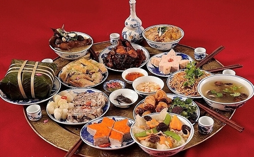 年夜饭汇聚越南传统饮食文化精华