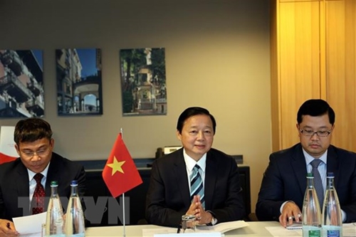 2022年达沃斯世界经济论坛 越南政府副总理陈红河在多场重要会议上发表讲话