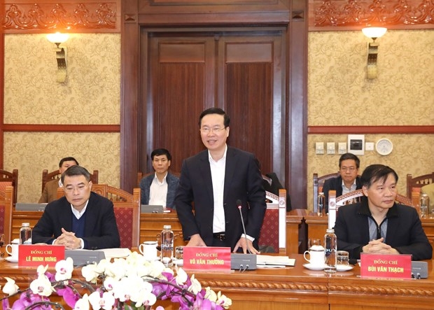 2023年越共中央政治局和书记处工作计划部署会议召开