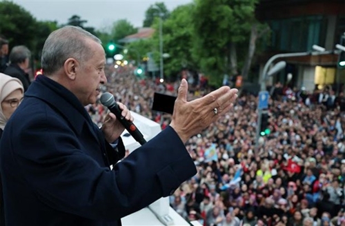 埃尔多安再次当选土耳其总统
