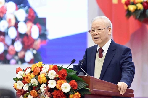阮富仲总书记：建设和发展现代、全面强大、富有“越南竹子”特色的越南外交体系