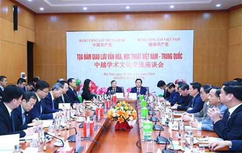 越南与中国促进文化艺术领域的合作
