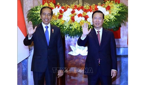印尼总统佐科·维多多圆满结束对越南的国事访问
