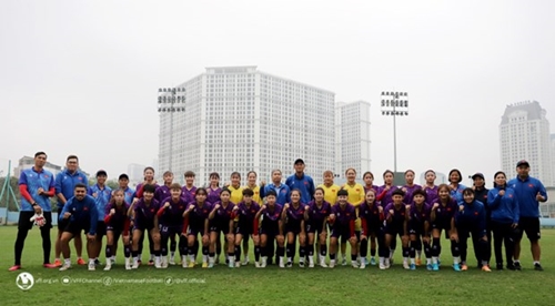 越南女足为2024年U20女足亚洲杯决赛做好准备