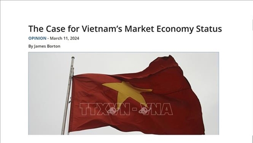 分析人士：美国应尽快承认越南市场经济地位
