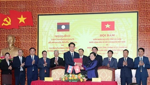 越南莱州省加强与老挝丰沙里和乌多姆赛两省的关系