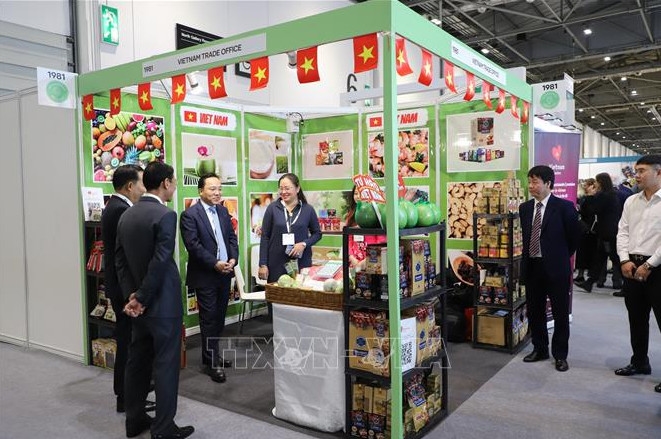 越南参加英国最具规模的食品饮料展