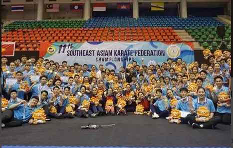 第11届东南亚空手道锦标赛：越南夺冠
