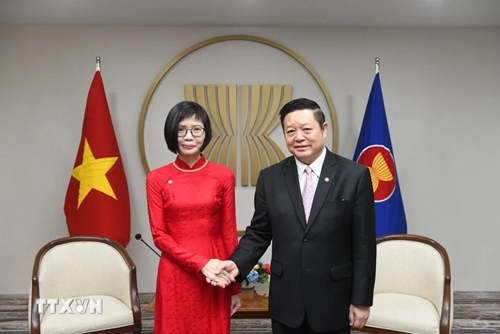 东盟秘书长高度评价越南为东盟共同体建设进程所作出的贡献