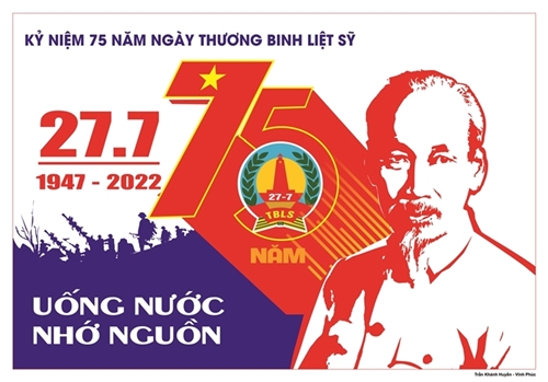 Коллекция плакатов к 75-й годовщине Дня вьетнамских инвалидов войны и мучеников