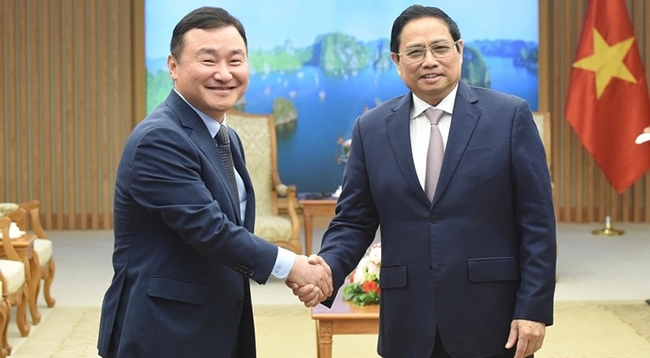 Премьер-министр Вьетнама принял Генерального директора корпорации Samsung Electronics