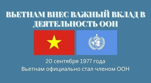 Вьетнам внес важный вклад в деятельность ООН