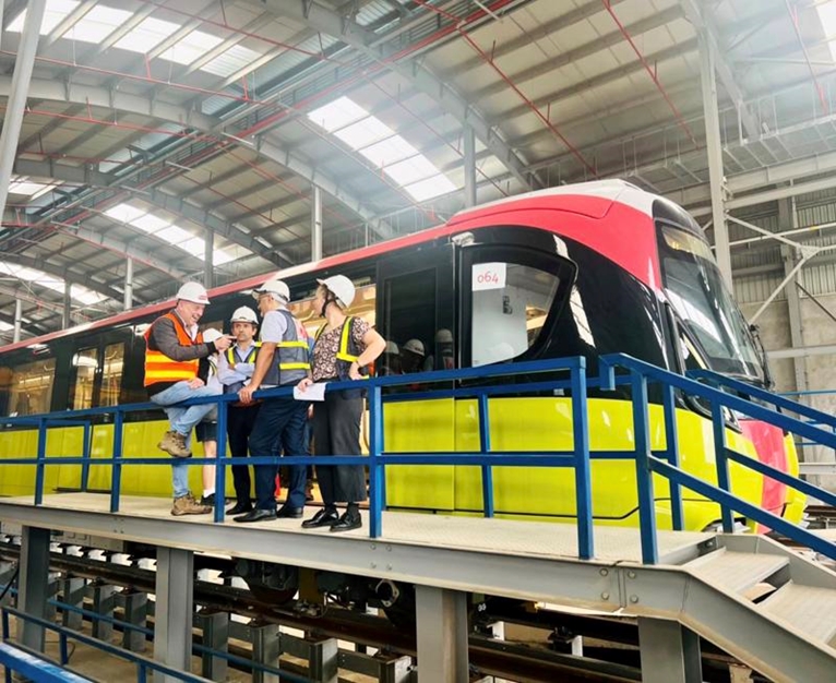 Пробный запуск поездов по ветке метро Ньон – Ханойский Ж Д вокзал