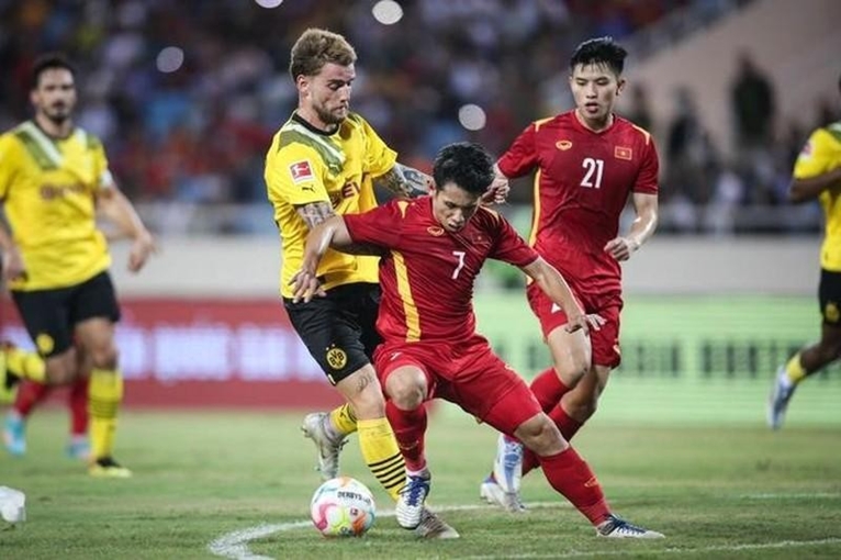 Сборная Вьетнама обыграла клуб «Боруссия Дортмунд» в товарищеском матче