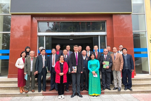 Прошла отчетно-выборочная конференция Общества вьетнамо-российской дружбы Ханойского Университета предпринимательства и технологий