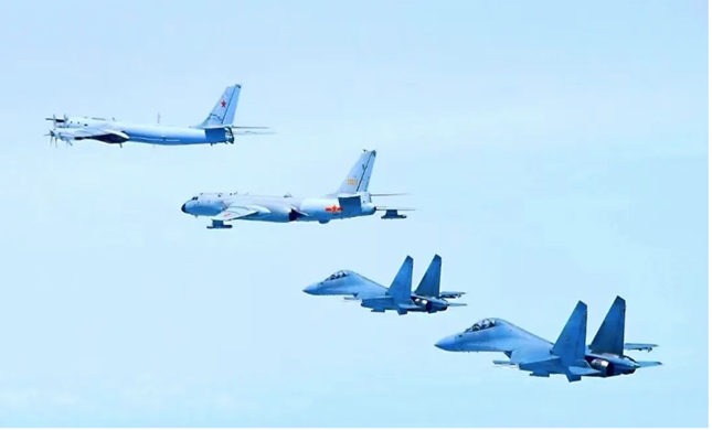 Китай и Россия начали совместное воздушное патрулирование