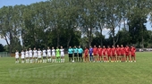 Женская сборная по футбола победила в товарищеском матче с немецким клубом Eintracht Frankfurt