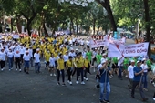 5 тыс человек присоединились к благотворительной акции в поддержку агента «Оранж» диоксина в городе Хошимин
