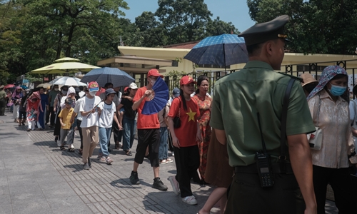 2 сентября многие достопримечательности Ханоя были переполнены туристами