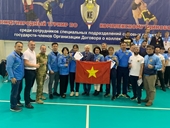 Спортивная делегация министерства общественной безопасности Вьетнама удачно выступила на международном турнире по комплексному единоборству в РФ