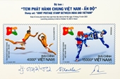 Вьетнам и Индия выпустят совместный набор марок для продвижения имиджа двух стран