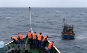 Кханьхоа ВМС направили 3 корабля для поиска и спасения терпящих бедствие в море рыбаков