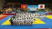 Прошел турнир по дзюдо по случаю 50-летия вьетнамско-японских отношений