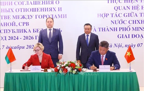 Расширение сотрудничества между столицами Вьетнама и Республики Беларусь