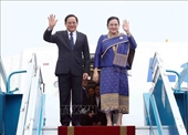 Премьер-министр Лаоса прибыл в Ханой, начав официальный визит во Вьетнам